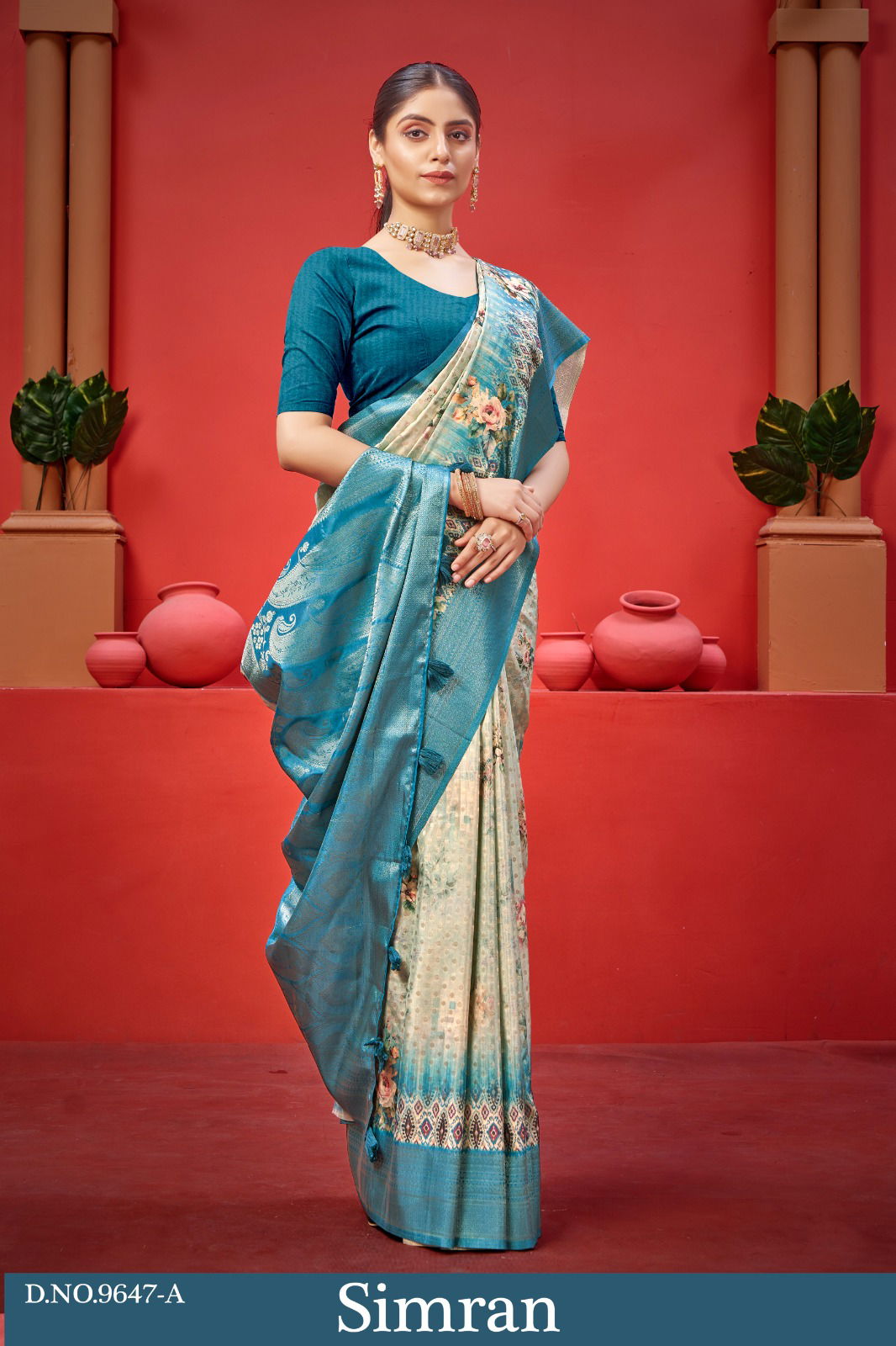 Simran By Src Georgette Digital Printed Sarees Wholesalers In Delhi